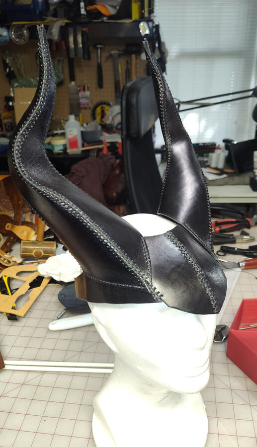 Horns for Halloween costume